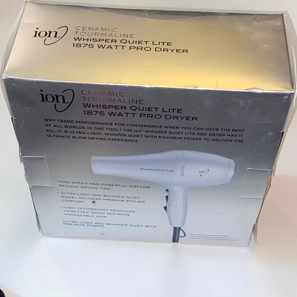 Ion Whisper Quiet Lite Hair Dryer Now main image 8